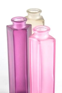 Multicolored Decorative Bottles Stock Photos
