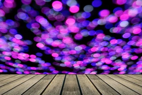 Multicolored defocused bokeh lights background 스톡 사진