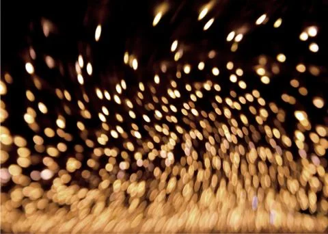 Multicolored defocused bokeh lights background Stock Photos