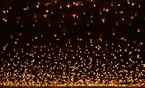 Multicolored defocused bokeh lights background Stock Photos