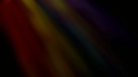 Multicolored diagonal stripes on black background. Vibrant abstract pattern Stock Footage 334309691