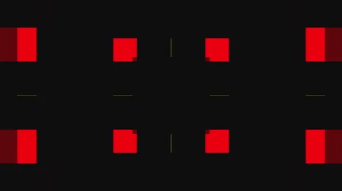 Multicolored Digital Mosaic Stock Footage 58580591