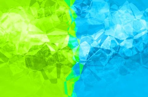 Multicolored divided mosaic pattern as abstract polygonal background. イラスト素材