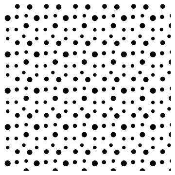 Multicolored dot polka dot seamless pattern design Stock Illustration