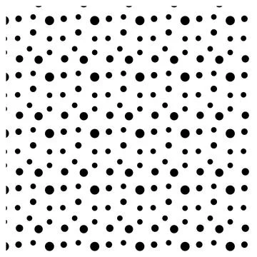 Multicolored dot polka dot seamless pattern design Stock Illustration