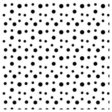 Multicolored dot polka dot seamless pattern design Stock Illustration