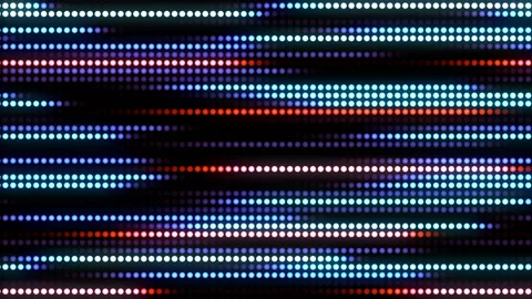 Multicolored dots Stock Footage