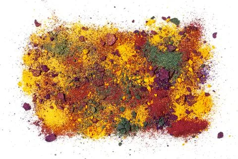 Multicolored dyes art Stock Photos