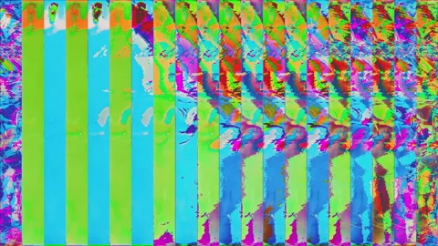 Multicolored dynamic sci-fi dreamy glittering background. Stock Footage 151224939