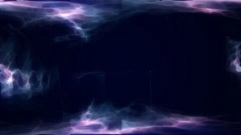 Multicolored energy magic frame made of futuristic waves and lines of liqui.. Stock Footage 266443487