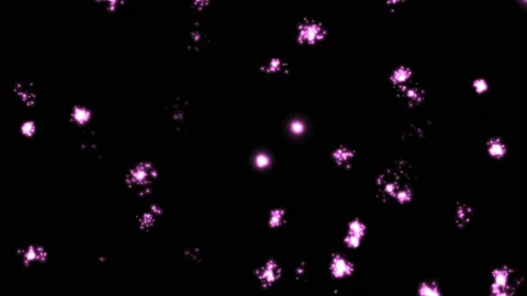 Multicolored explosions confetti on a black background. For holidays like New Stock Footage 116559540