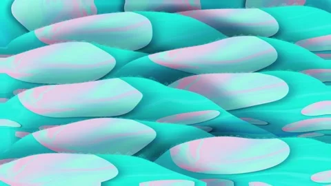 Multicolored finvry abstract motion blurred background. 3d Stock Footage 155498444