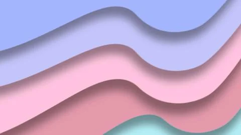 Multicolored finvry abstract motion blurred background. 3d Stock Illustration