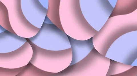 Multicolored finvry abstract motion blurred background. 3d 스톡 일러스트