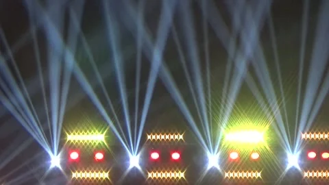 Multicolored flashing lights 库存影片 327567735