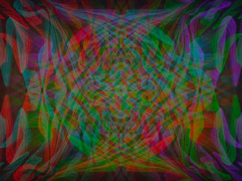 Multicolored flickering abstract patterns. Abstract background. 库存插图