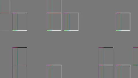 Multicolored geometric lines forming abstract pattern Stock Illustration