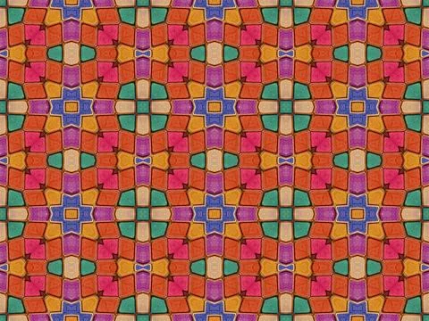  Multicolored Geometric Pattern Abstract Collage Colorful multicolored geo... Stock Photos