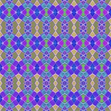 Multicolored Geometric Seamless Pattern Colorful multicolored geometric ab... Stock Photos