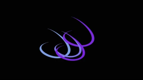 Multicolored geometric shapes arrows and lines, motion animation for intro Stock Footage 220802085