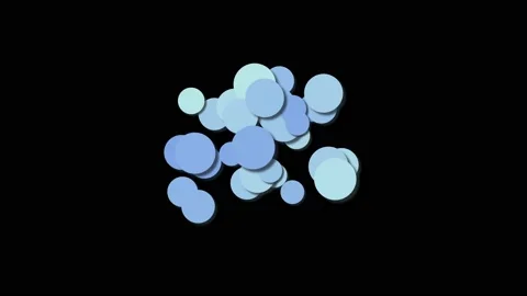 Multicolored geometric shapes arrows and lines, motion animation for intro Stock Footage 222817686