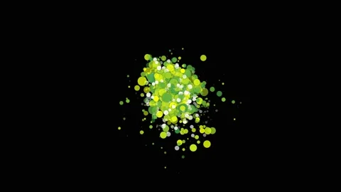 Multicolored geometric shapes, motion animation for intro screensaver or Stock Footage 220677512