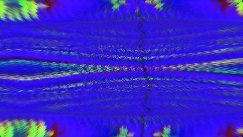Multicolored geometrical sci-fi dreamy iridescent background. Stock Footage 121422333