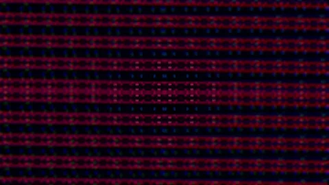 Multicolored glitch pattern with horizontal interference lines and digital noise Stock Footage 276907159