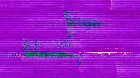 Multicolored glitch pattern with vertical streaks and digital distortion. Stock Footage 276879958