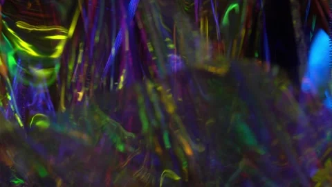 Multicolored glow of lights. A brilliant background for a New Year's Holiday 스톡 동영상 226055434