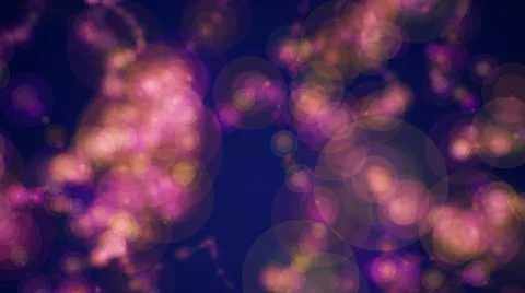 Multicolored glowing circles abstract motion background Stock Footage 46515133