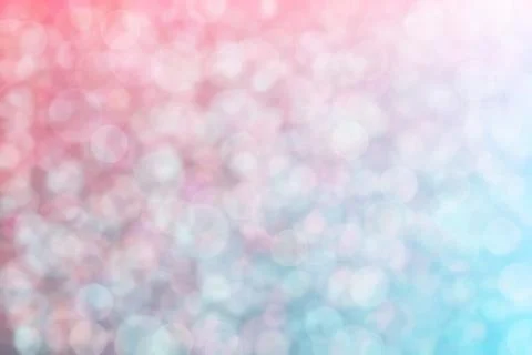 Multicolored gradient abstract background. Bokeh lights on pink, blue and its Illustrazione stock