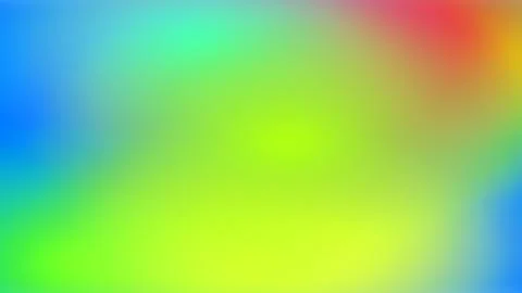 Multicolored gradient background with blue green yellow and red Stock Illustration