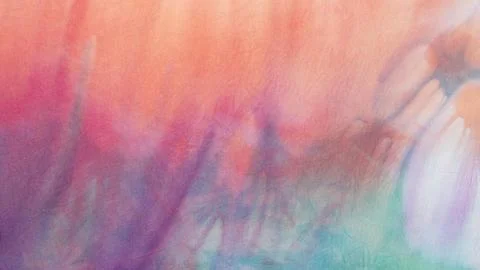 Multicolored gradient tie dye fabric surface Stock Photos