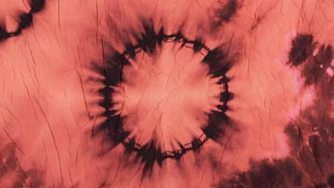 Multicolored gradient tie dye fabric surface Stock Photos