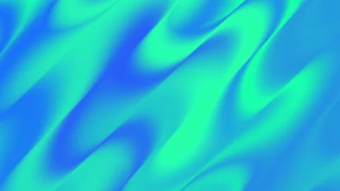 Multicolored green blue abstract motion background fluid and waves. Stock Footage 303865956