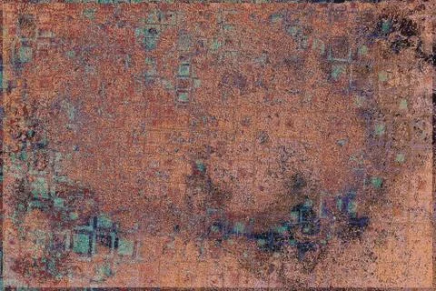 Multicolored grunge background. Abstract texture of old surface Stock Photos