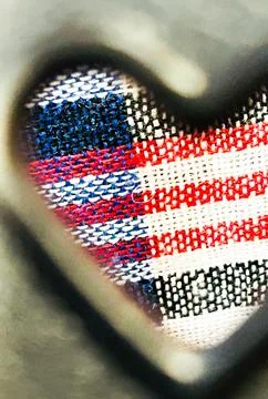 Multicolored heart Stock Photos