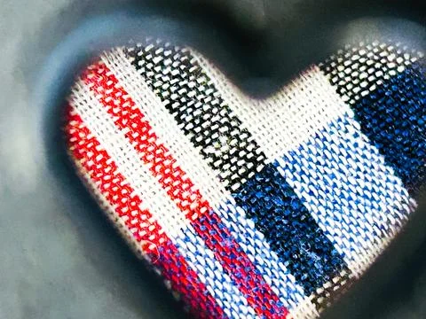 Multicolored heart Stock Photos