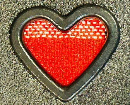 Multicolored heart Foto stock