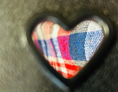Multicolored heart Foto stock