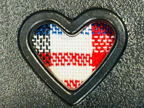 Multicolored heart Stock Photos