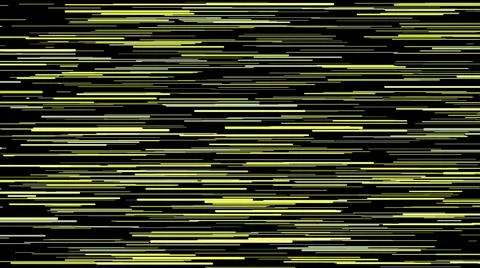 Multicolored horizontal neon rays of different sizes flying smoothly on the Illustrazione stock