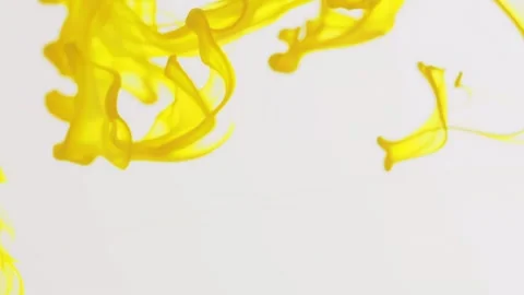 Multicolored inks spreading in water, forming whimsical patterns and iridescent Stockbeeldmateriaal 247332957