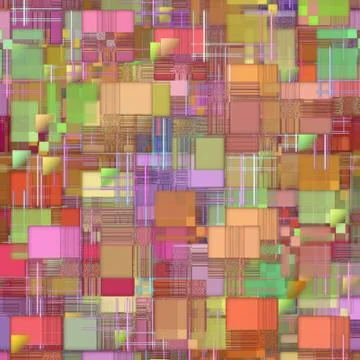 Multicolored kaleidoscope patch pattern.abstract background. Ilustración de archivo