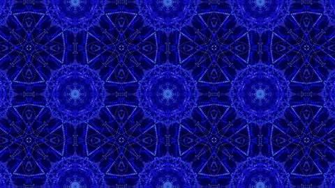 Multicolored kaleidoscope pattern. Abstract looped motion graphics. 스톡 동영상 247119807