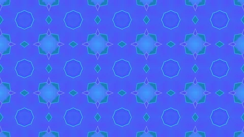 Multicolored Kaleidoscope Sequence Patterns Stock Footage 120984723