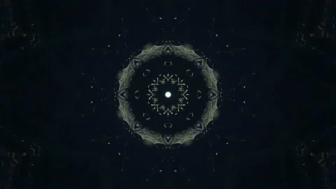 Multicolored Kaleidoscope Sequence Patterns Stock Footage 121703607