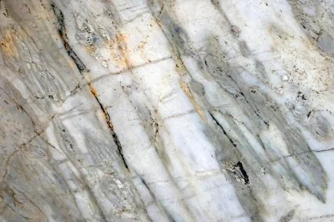 Multicolored layered marble texture with different veins Stock Photos