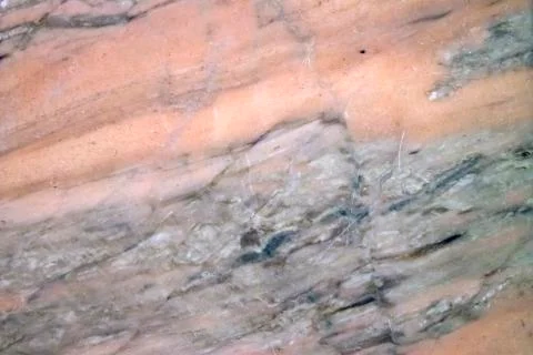 Multicolored layered marble texture with different veins Stock Photos